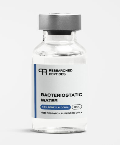picture of bacteriostatic water 10ml vial for peptide reconstitution