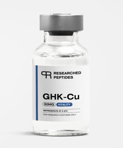 ghk-cu research peptide 50mg vial