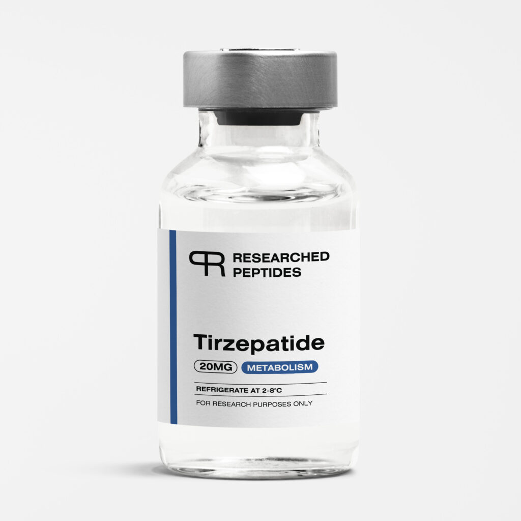 tirzepatide research peptide 20mg vial