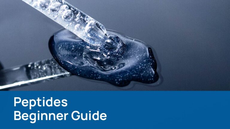 Peptides 101: The Definitive Beginner’s Guide (2026 Edition) Peptides beginner guide laboratory pipette - Researched Peptides