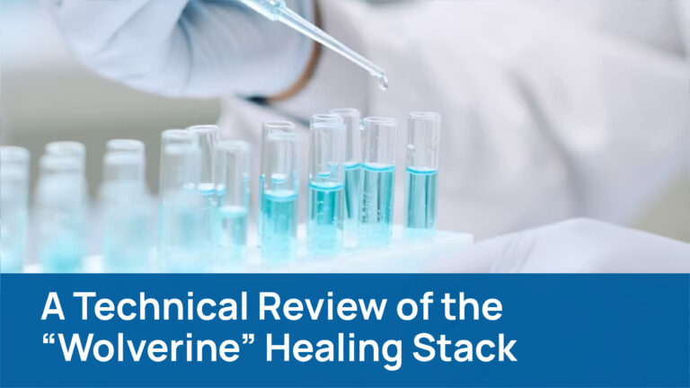 BPC-157 and TB-500 Wolverine healing stack research review banner - Researched Peptides