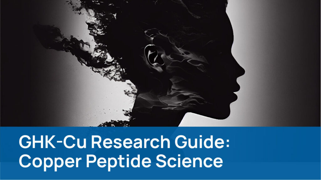 GHK-Cu copper peptide science research guide banner - Researched Peptides