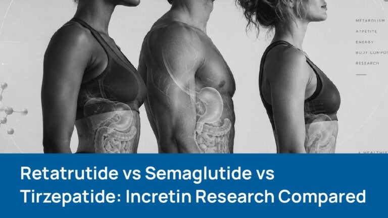 Retatrutide vs semaglutide vs tirzepatide incretin research comparison