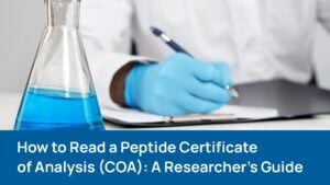 How to read a peptide Certificate of Analysis (COA) for research peptides